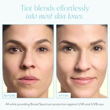 Bliss Block Star SPF 30 Daily Tinted Mineral Sunscreen with Zinc Oxide - All Skin Tones - 100% Mineral Broad Spectrum Sunscreen with Titanium Dioxide & Antioxidant Blend- 1.4 fl oz. - Image 3