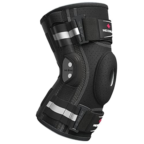 NEENCA Professional Knee Brace for Knee Pain, Adjustable Hinged Knee Support with Removable Side Stabilizers, Strong Stability for Joint Pain Relief, Arthritis, Meniscus Tear, ACL, PCL, Runner, Sports - Image 1