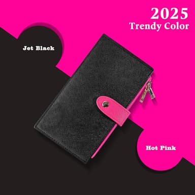 Travelambo RFID Wallet Women Bifold Multi Card Wallet Case with Zipper Pocke Credit Card Holder for Women - Image 5