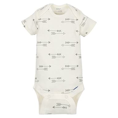 Gerber Baby Boys 5-Pack Short Sleeve Variety Onesies Bodysuits Hedgehog Newborn - Image 6