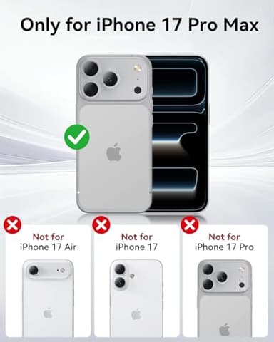 RAPTIC Shield for iPhone 17 Pro Max Case, Compatible with MagSafe, [23FT Mil-Grade Drop Protection], Durable Anodized Shockproof Aluminum Frame Slim for 17 Pro Max Case, Iridescent - Image 6