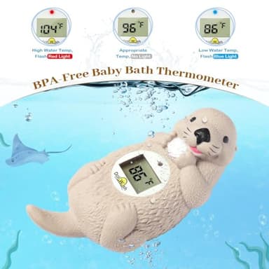 Baby Bath Thermometer for Infants Digtal Baby Water Thermometer for Bathtub Temperature Measure,Safty Kids Bath Floating Toy - Image 4