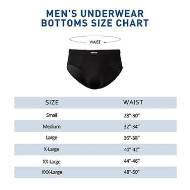 Men's Tagless Briefs Coverd Waistband Comfort Soft Underwear with Contour Pouch Breathable Underpants, Multipacks - Image 7