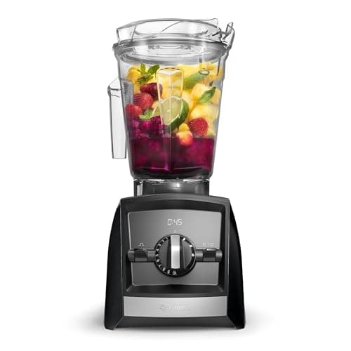Vitamix A2500 Ascent Series Smart Blender, Professional-Grade, 64 oz. Low-Profile Container, Black (Renewed) - Image 1