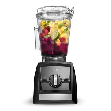 Vitamix A2500 Ascent Series Smart Blender, Professional-Grade, 64 oz. Low-Profile Container, Black (Renewed) - Image 1