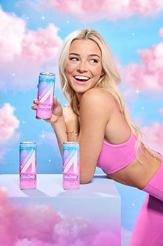 Accelerator Active Energy Drink Sugar Free Zero Carbs, Cotton Candy 12oz can(12 pack) Enhanced Focus & Sustained Energy from 100% Natural Caffeine (200mg), Ashwagandha, Coq10 & Green Tea Extract - Image 5