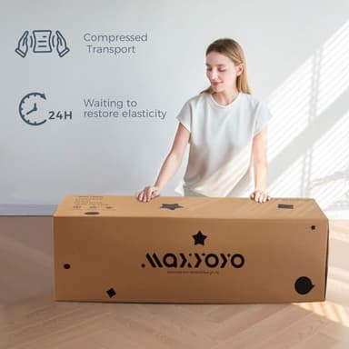 MAXYOYO Bean Bag Bed Folding Sofa Bed Floor Mattress for Adults, Extra Thick and Long Floor Sofa with Corded Washable Cover, Green, 30x95 Inch - Image 6