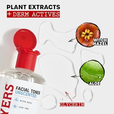 THAYERS Alcohol-Free, Hydrating, Unscented Witch Hazel Facial Toner with Aloe Vera Formula, Vegan, Dermatologist Tested and Recommended, 12 Oz (Packaging May Vary) - Image 6