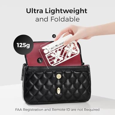 HOVERAir X1 Drone with Camera, Self-Flying Camera Drone with Follow Me Mode, Foldable Mini Drone with HDR Video Capture, Palm Takeoff, Intelligent Flight Paths, Hands-Free Control White (Combo Plus) - Image 2