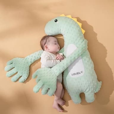 NIGRITY 2025 Latest Model Baby Patter for Sleep, Baby patting Pillow, Duck and Dinosaurs Baby Patter, Baby Butt Patter for Sleep, Patting Hand for Baby Sleep (A) - Image 6