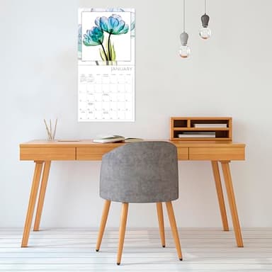 Flower Spirits 2025 Wall Calendar — Radiographs of Nature by Steven N. Meyers, 12" x 12" - Image 6