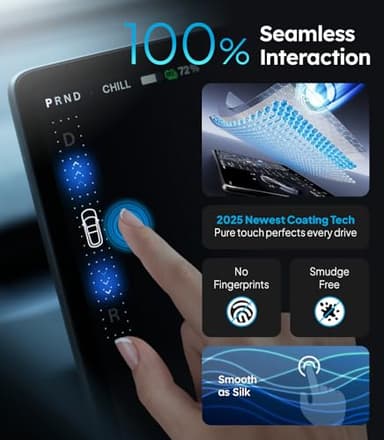 Wigoo Tesla New Model Y Juniper & Model 3 Highland Screen Protector Matte [No Glare & Fingerprint] Model 3 (2024~2026)/New Model Y Juniper Accessories, Tempered Glass Protector with Alignment Kit - Image 3