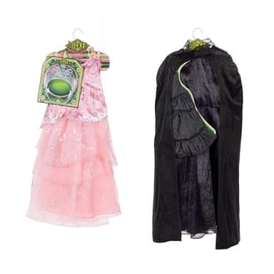 Wicked Elphaba Dress for Girls Premium Official Costume Black Dress with Purple Accents and Layers for Gorgeous Volume, Includes Hat, and Cape! [Amazon Exclusive] - Image 9