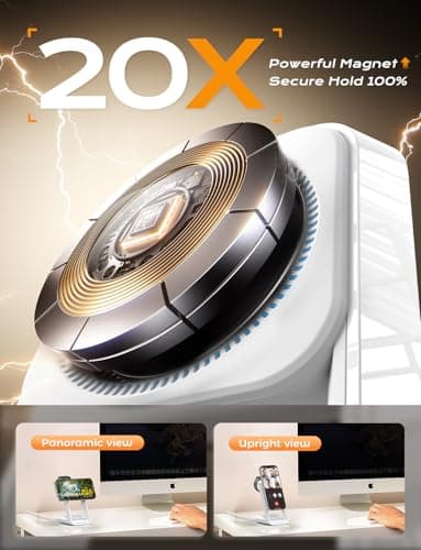 3 in 1 Charging Station for iPhone, Magsafe Wireless Charger with Cooling Fan for iPhone 16 15 14 13 12 Series & Apple Watch Charger 10/Ultra 2, Wireless Charging Station for AirPods 4/3/Pro/Pro 2 - Image 7