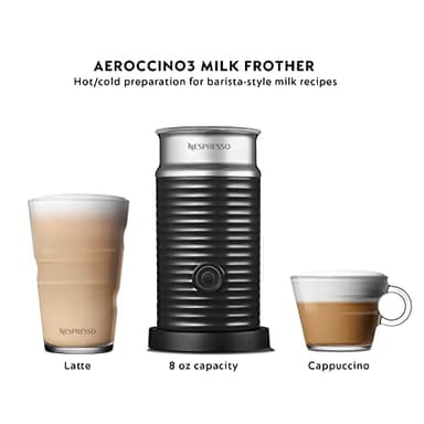 Nespresso Vertuo Pop+ Coffee and Espresso Maker by Breville with Milk Frother, Coconut White - Image 5