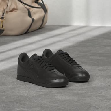 PUMA Mens Roma Sneaker, Basic black-black, 9.5 - Image 2