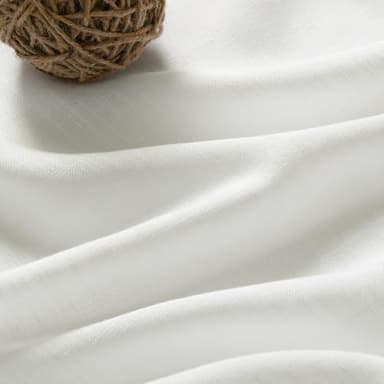 Ivory Kitchen Cafe Curtains 45 Inch Length 2 Panel Set Back Tab Rod Pocket Semi Sheer Light Filtering Short Curtain Farmhosue Small Curtains for Basement Window Bathroom Living Room 52x45 Inches Long - Image 5