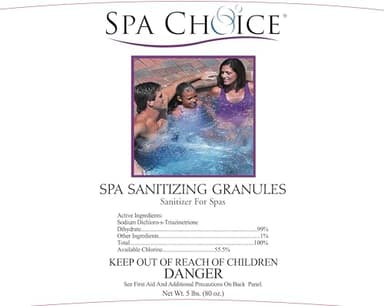 SpaChoice 5-Pounds Premium Spa Sanitizing Granules, Spa Chlorine Granules for Hot Tub, Made in USA - Image 2