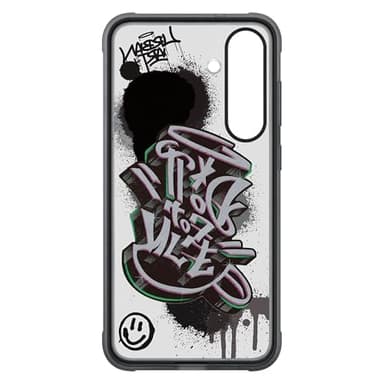 Samsung Galaxy S25+ Flipsuit Rugged Phone Case, Protective Cover, Shockproof, Durable Design, Included Interactive Card Syncs with Screen, US Version, EF-JS936CBEGUS, Black - Image 5