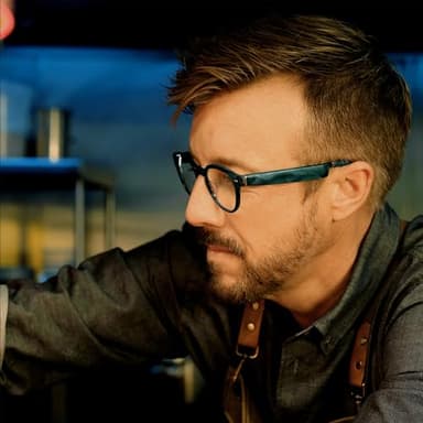 Amazon Echo Frames (newest model) + Echo Spot (newest model), Smart Glasses with Alexa, Round frames in Blue Tortoise with prescription ready lenses - Image 3