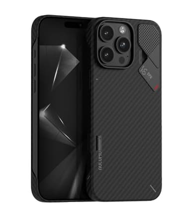 Aulumu A16 Aramid Fiber for iPhone 16 Pro Max Case | 1500D Ultra Slim Woven | Real Cooling | Compatible with MagSafe - Image 1