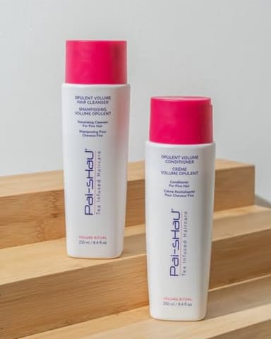 Pai-Shau Opulent Volume Cleanser and Conditioner Duo Set - Volumizing Cleanser and Conditioner for Thin Hair - Provides Improved Volume and Hydration - Shampoo for Women - 8.4 Fl Oz each - Image 3