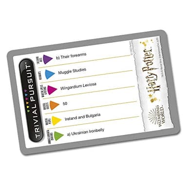 Hasbro Gaming Trivial Pursuit: Wizarding World Harry Potter Edition Compact Trivia Game, 2+ Players, 600 Trivia Questions, 8+ (Amazon Exclusive) - Image 6