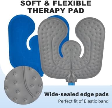 Ice Machine for Knee After Surgery for Post-Surgery Care, Cold Therapy Machine System for Knee and Joint Compression Pad,14-Quart Cooler, Universal-pad - Image 7