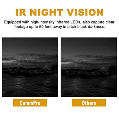 1296P HD Police Body Camera,64G Memory,CammPro I826 Premium Portable Body Camera,Waterproof Body-Worn Camera,Night Vision,GPS for Law Enforcement Recorder,Security Guards,Personal Use1 - Image 5