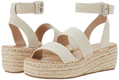 The Drop Women's Listilla Espadrille Wedge Sandal, Linen, 10 - Image 6