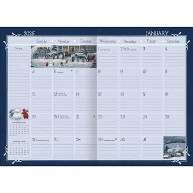 Lang, LANG Folk Art 2025 Monthly Pocket Planner by Mary Singleton - Image 4