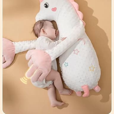 Baby Patter for Sleep, Baby Startle Prevention Sleep Aid Companion, Soothing Patting Sleeping Toy with Soothing Palm Pad, 3 Levels Adjustable Simulation of Mother's Automatic Palm Slapping (L) - Image 5