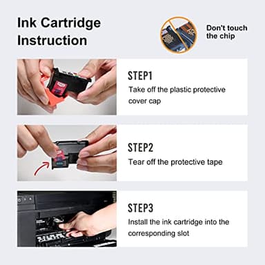 245XL Ink Cartridges Replacement for Canon 245XL Black Ink Cartridges 245 XL 245XL PG-245XL High Yield Compatible with Pixma TR4520 MG2522 MX492 MX490 TR4500 Printer 245XL Black Ink - Image 4