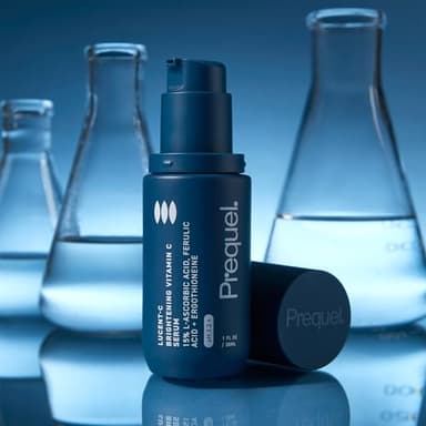 Prequel Skin Lucent-C, Vitamin C Serum for Face. Professional Facial L-Ascorbic Acid, Ferulic Acid Formula with Niacinamide. Clinical Skincare for Luminous Firm Skin. 1oz Pump - Image 7