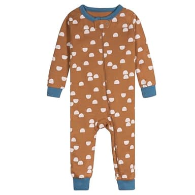 Onesies Brand Baby Boys' 3-Pack Snug Fit One-Piece Cotton Pajamas, Safari - Image 3