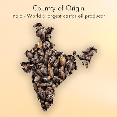 Majestic Pure USDA Organic Castor Oil - 100% Pure & Natural - Premium Grade, Cold Pressed, Hexane Free - Hair, Eyelashes, Eyebrows, Nails - Moisturizing & Nourishing - 8 Fl Oz - Image 8