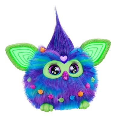 Furby Galaxy Edition, Glow in The Dark, 15 Fashion Accessories, Interactive Plush Toys for 6 Year Old Girls & Boys & Up, Voice Activated Animatronic (Amazon Exclusive) - Image 13