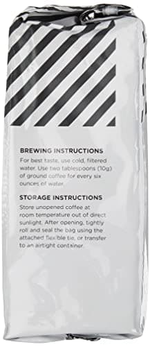 Amazon Fresh Decaf Colombia Ground Coffee, Medium Roast, 12 Ounce (Pack of 3) - Image 5