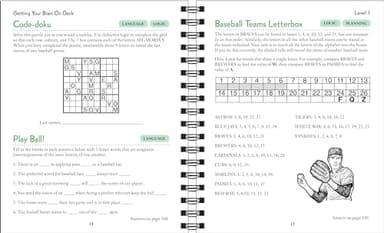 Brain Games - Baseball Puzzles - Image 4