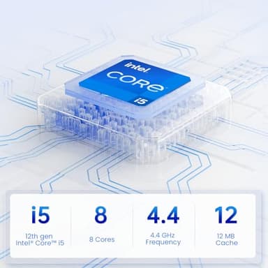 HP 15.6" Touchscreen Laptop 12th Gen Intel Core i5 16GB DDR4 RAM 1TB PCIe SSD Intel Iris Xe Graphics Wi-Fi 6E & Bluetooth 5.3 Windows 11 Pro & Office Pro Extra LT 32GB SD Card - Image 4