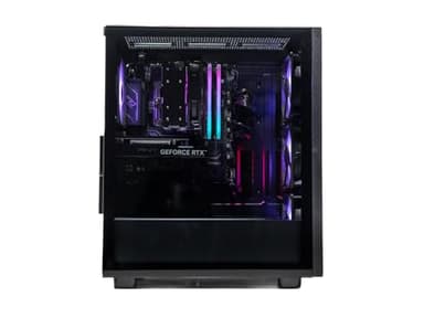 Cost Plus Gaming - Essentials Gaming PC - Intel Core i5-14400F, AMD RX 9070 XT, 1TB PCIe 4.0 NVME, 16GB DDR5-5600 RGB RAM, 750W+ Gold PSU, Wi-Fi, Windows 11 Home 64-bit, Black - Image 2