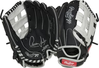Rawlings | Sure Catch Series Youth Baseball Glove | A. Judge | 11' | RHT | Black - Image 1