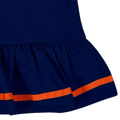 Gerber Baby Girl's Standard NFL Jersey Dress and Diaper Cover, Team Color, 18 Months - Image 4