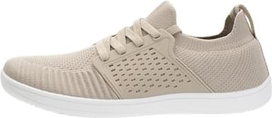 WHITIN Wide Toe Box Shoes for Women Minimus Barefoot Zero Drop Size 8 Taupe Wide Width Minimalist Female Exercise Sneakers Zapatos de Hombre 39 - Image 2