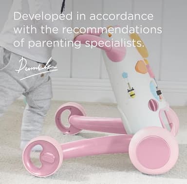 KÜB Montessori Baby Walker - Interactive Push Toy for Toddlers Learning to Walk with Soft Music & Lights, Adjustable Speed & Non-Slip Wheels, Educational Activity Center - Image 8