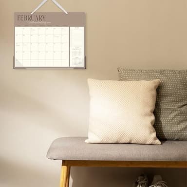 Guasslee Desk Calendar 2026-2027, 18-Month School Year Desk/Wall Calendar, 2026 Jan-2027 Jun. 2026, 14" X 11" Monthly Planner With Thick Paper For Office Home School Organizing - Image 7