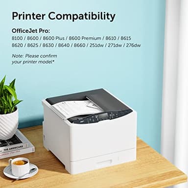 DAM aila 950XL 951XL Combo Compatible for HP 950 XL 951 XL Ink Cartridge Replacement for HP OfficeJet Pro 8600 8610 8620 8100 8630 8660 8640 8615 76DW 251DW (1 Black, 1 Cyan, 1 Magenta, 1 Yellow) - Image 2