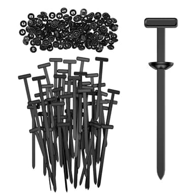 ZGMAIJIA 100PCS Nylon Universal Cable Tie Buckle,Cable Tie Buckle,Automotive Clips,Fastener, for Automotive Repair - Image 1