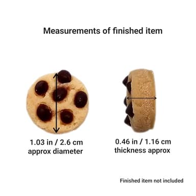 Mini Chocolate Chips Mold, cookie silicone mold Soap Candle Mold for Wax Mold for Resin NS033 - Image 2