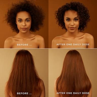 DAILY DOSE Effortless Detangler Spray & Leave In Conditioner for Dry, Damaged, & Frizzy Hair. Instantly Softens, Smooths & Adds Shine. For Kids & Adults. Award-winning, Vegan, Sulfate-Free, Color Safe - Image 5